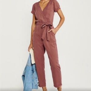 Abercrombie & Fitch Dusty Rose Jumpsuit